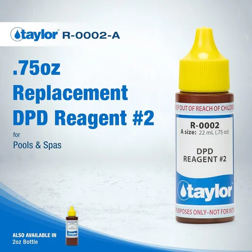 Miniatura 2 de Taylor R-0002-A Reactivo #2 Cloro/Bromo DPD 0.75 onzas