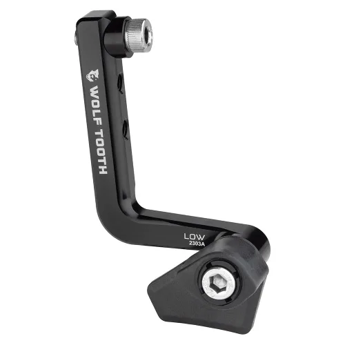 Miniatura 5 de Wolf Tooth LoneWolf Aero Chainguide - Soporte mediano de soldadura componentes del tren motriz de bicicleta