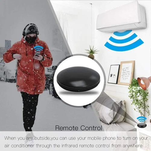 Miniatura 5 de Control remoto inteligente IR, todo en uno, control remoto infrarrojo universal para TV, DVD, aire acondicionado STB, etc., compatible con Alexa