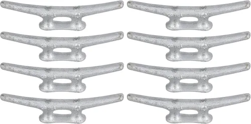 Miniatura 9 de MarineNow Tacos de muelle de hierro galvanizado Elija el tamaño 4", 6", 8", 10", 12", 14" y tamaño del paquete