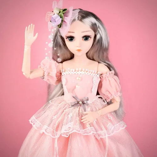 Miniatura 8 de UCanaan BJD Muñecas 1/4 SD Muñeca Inteligente de 18 Pulgadas, 18 articulaciones, muñecas articuladas para armar en casa, juguetes con juego completo