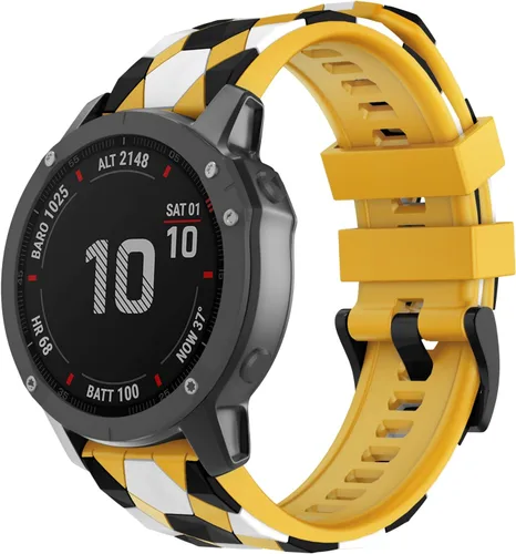 OVERSTEP Correa de reloj compatible con Fenix 5, correa de ajuste rápido de 0.866 pulgadas para Garmin Fenix 5 Plus/Fenix 6/Fenix 6 Pro/Fenix