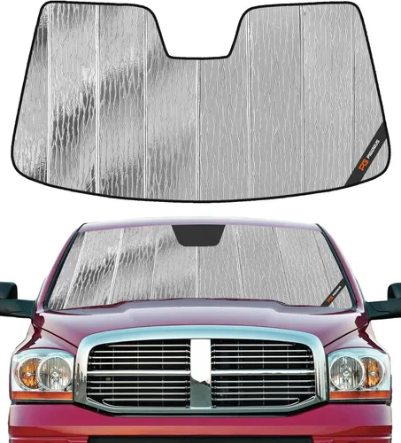 Miniatura 18 de Pigenius Parasol de Parabrisas para Dodge Ram 1500 2002-2008 Protección Solar para Ventana Delantera - Salvaguarda