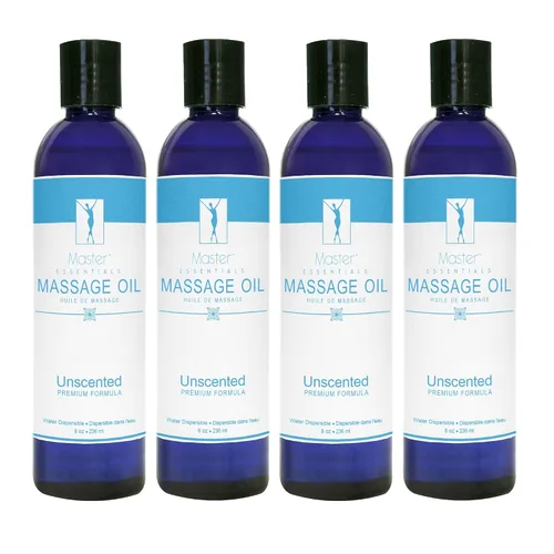 Miniatura 8 de Master Massage Aceite de masaje de grado superior, sin perfume (8 onzas líquidas)
