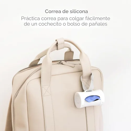 Miniatura 3 de Ubbi - Bolsa retráctil portátil dispensadora para viajes de bebé, accesorio de pañales imprescindible para recién nacidos, artículo útil, regalo