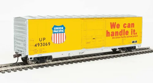 Miniatura 2 de Walthers Trainline Boxcar aislado listo para funcionar-Union Pacific(R) 931-1805 HO Scale Model Railroad - Modelo de carga