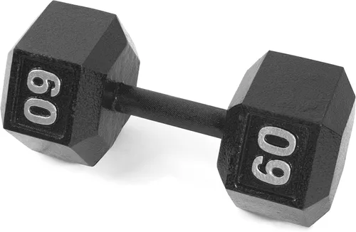 Miniatura 51 de CAP Barbell Mancuerna hexagonal de hierro fundido Múltiples opciones