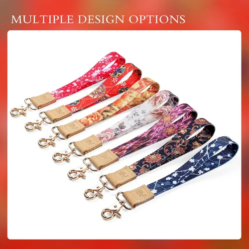 Miniatura 6 de Ecovision - Llavero con correa para llaves, llaveros de pulsera con 2 argollas para llaves para mujer