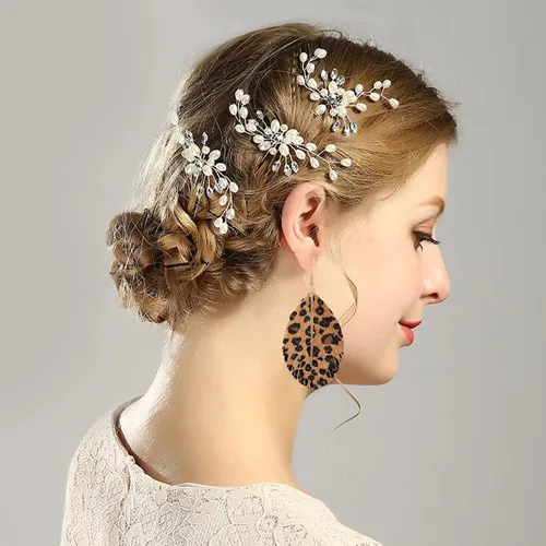 Miniatura 3 de Aretes grandes de cuero genuino suave hechos a mano con flecos, hoja ligera con barra de metal simple, lágrima, color para mujeres y niñas
