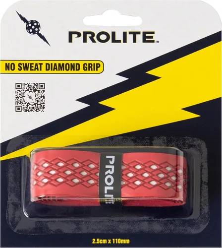 Miniatura 17 de Agarre de diamante sin sudor para palas de pickleball, tenis, raquetball Blanco con base negra