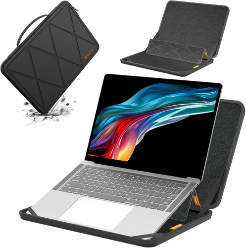 Miniatura 27 de Smatree MS23T Funda protectora dura EVA con soporte compatible para HP Pro x360 Fortis 11 G11/G10/G9 de 11.6 pulgadas, HP Fortis 11 G9 Q/x360 11 G3