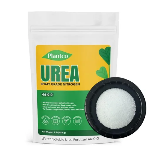 Fertilizante de urea 46-0-0 de Plantco | Grado en aerosol, solubles en agua, hacen 36 galones de urea líquida | Liberación rápida, aerosol foliar