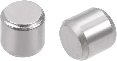 Miniatura 14 de uxcell 20 clavijas de acero inoxidable 304 de 0.118 in x 0.984 in para litera de madera, pasadores de estante, estantes de soporte, color plateado