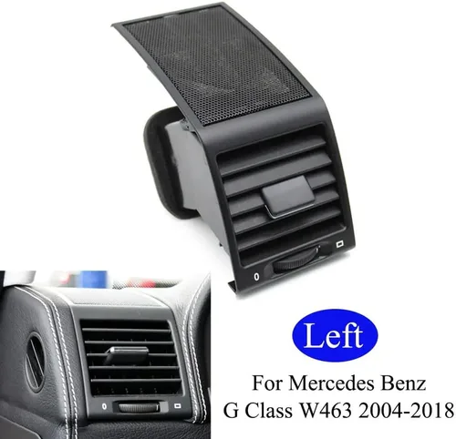 Miniatura 2 de Compatible con Mercedes Benz W463, parrilla de ventilación delantera izquierda para salpicadero, montaje completo, panel de salida de aire