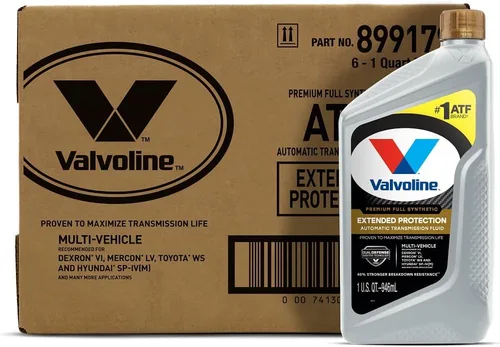 Miniatura 9 de Valvoline Extended Protection - Líquido de transmisión automática totalmente sintético ATF 1 galón, Caja de 3