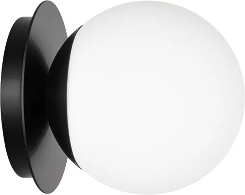 Miniatura 10 de Juego de 2 apliques de pared dorados, apliques de baño modernos con globo de vidrio blanco lechoso, juego de 2 apliques de pared para decoración