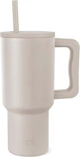 Miniatura 21 de Simple Modern Vaso Trek de 40 oz con Asa y Tapa con Pajilla Vaso de Viaje Aislado de Acero Inoxidable Apto para Portavasos Slumberland