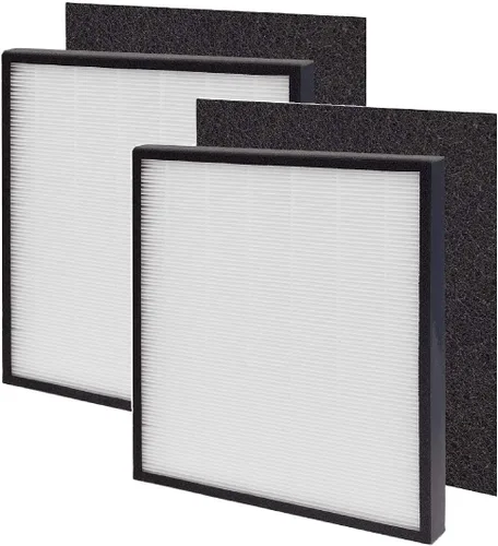 Miniatura 4 de Nispira FLT5900 Filtro J True HEPA + Juego de filtros de carbono de repuesto compatible con GermGuardian FLT5900 Filter J Purificador de aire