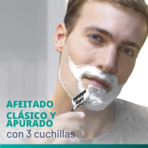 Miniatura 8 de Gillette Mach3 - Repuestos de navaja para hombres, 15 repuestos de cuchillas de navaja