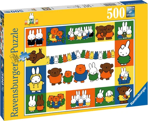 Miniatura 3 de Ravensburger Puzzle Miffy Portraits - Rompecabezas - 500 Piezas