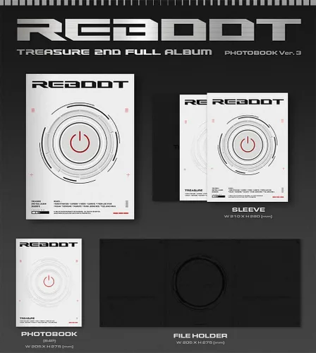 Miniatura 3 de (PHOTO BOOK Ver.) TREASURE [REBOOT] 2nd Full Album ( Ver.1 ) K-POP SEALED