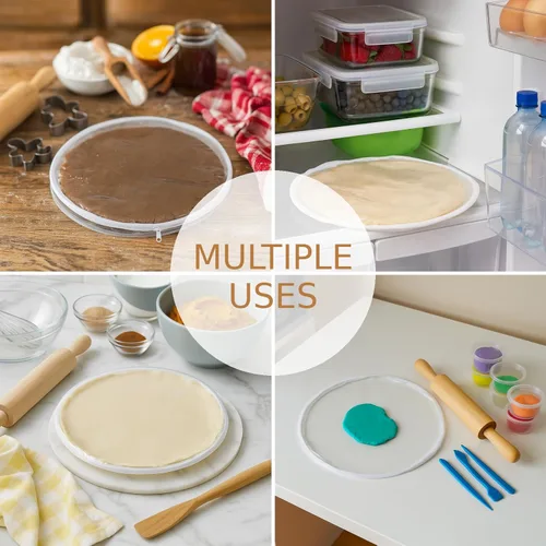 Miniatura 2 de Mrs. Anderson's Baking Easy No-Mess - Bolsa para hacer corteza para tartas, rollos de corteza de 14 pulgadas para tartas de 11 a 12 pulgadas, juego