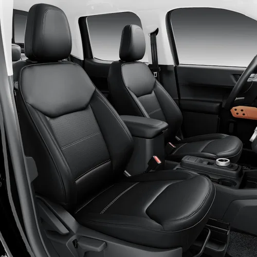 Miniatura 5 de Fundas de asiento delantero para Ford Maverick, 2 unidades, XL XLT, Lariat Lobo Tremor 2022 2023 2024 2025 2026, fundas de asiento de automóvil