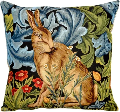Miniatura 15 de STP GOODS Almohada de tapiz, almohada decorativa, decoración bohemia perfecta para sofá, sala de estar, dormitorio, cojín de sofá de 18 x 18