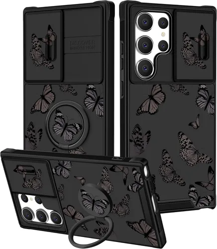 Miniatura 226 de Funermei Funda para teléfono Samsung Galaxy Note 10 Plus – Funda femenina bonita para niñas, diseño inspirador estético con funda para cámara