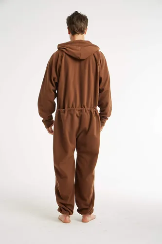 Miniatura 4 de XMASCOMING Pijama enterizo de una pieza para mujer y hombre con capucha y forro polar