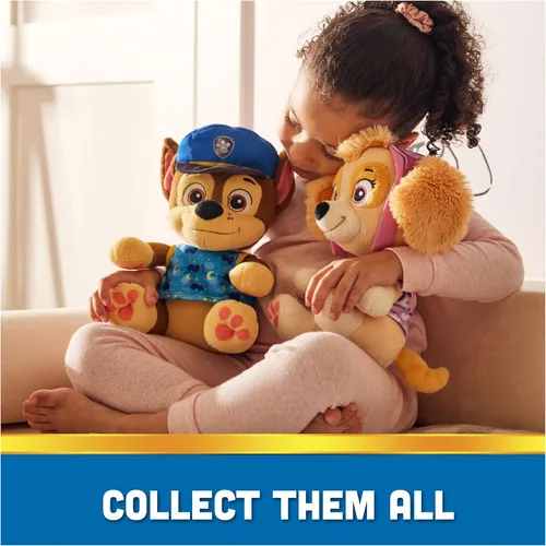 Miniatura 5 de Paw Patrol, Bedtime - Persecución de peluche, animal de peluche de 10 pulgadas con atuendo reversible, juguetes para niños y niñas a partir de 3 años