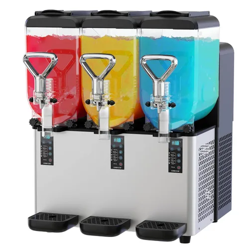 Miniatura 8 de Máquina de granizado de 4 litros x 2 tanques con luces LED, máquina de granizado de alta potencia de 400 W para uso comercial y doméstico,