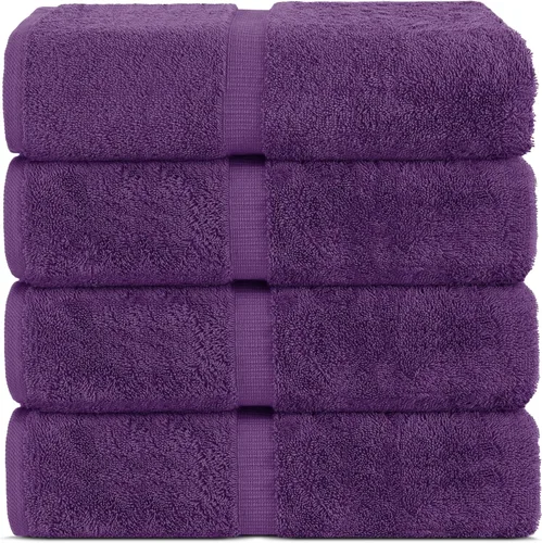 Miniatura 8 de Chakir Turkish Linens - Toallas turcas de alta calidad 100% algodón para baño, 13 x 13 pulgadas (6 toallas pequeñas, aguamarina)