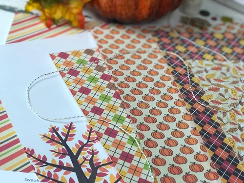 Miniatura 2 de Paquete de papel de patrón – Sweater Weather – Scrapbook Premium Specialty Paper de una cara de 12 x 12 pulgadas, colección incluye 16 hojas – por