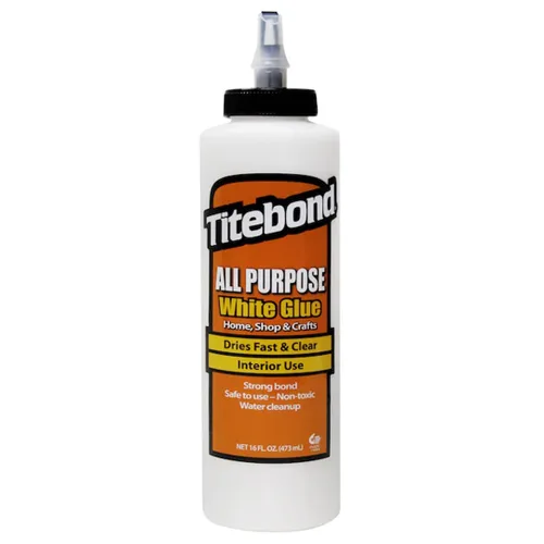 Miniatura 10 de Titebond pegamento multiusos blanco, para el hogar, taller, escuela y manualidades, versátil, se seca rápido y transparente, fácil de usar, limpieza