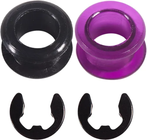 Miniatura 2 de 33820-02370 33835-08010 Kit de reparación de bujes de cable de cambio de engranajes de transmisión automática, 2 paquetes y 2 clips para Toyota