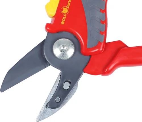 Miniatura 14 de Wolf-Garten RS2500 - Tijeras de podar yunque (11.4 x 1.5 x 1.1 in), color rojo