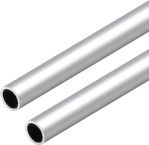 Tubo redondo de aluminio 6063, 0.866 pulgadas de diámetro exterior de 0.079 in de grosor de pared de 11.811 in de longitud, tubo recto de metal sin