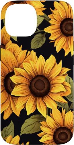 Miniatura 4 de Funda para iPhone 13 Pro Max Aesthetic Sunflowers y Wild Flower