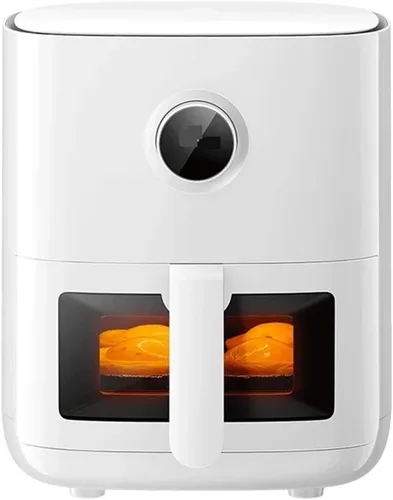 Mini freidora de aire - Esenciales alimentarios y ayudantes familiares Freidora de aire inteligente Freidora eléctrica sin aceite, temporizador del