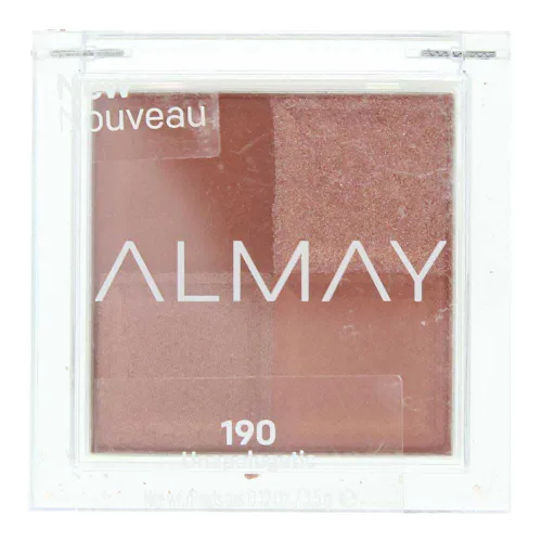 Almay Shadow Squad, Less is More, 1 cuenta, paleta de sombras de ojos, gel, polvo