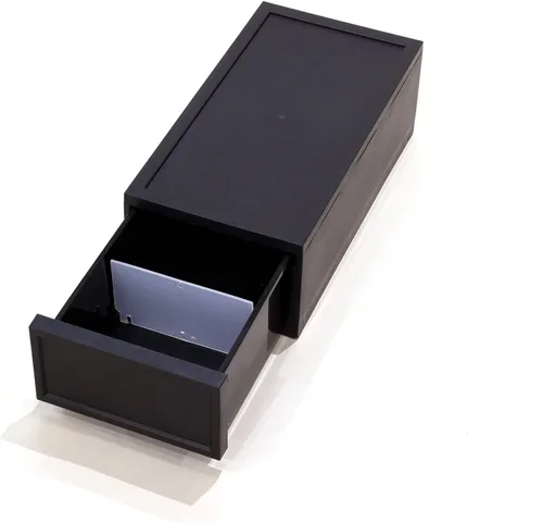 Miniatura 6 de ASTAGE Cajón de plástico con bloque de cajones apilables, almacenamiento modular, cajón de almacenamiento para el hogar, armario, sala de estar