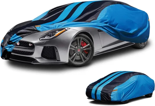 Miniatura 38 de Kaugung - Funda para auto a medida para Chevy Chevrolet Malibu (2016-2025), impermeable para todo tipo de clima, cubierta exterior completa