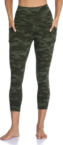 Miniatura 3 de Colorfulkoala - Leggings de cintura alta para mujer con bolsillos 21 de entrepierna