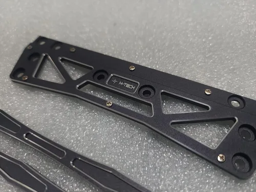 Miniatura 4 de H-TECH RC 1/10 CNC Kit de elevación de aluminio y enlace para CEN Racing Ford F250 Truck (negro) (kit de elevación)