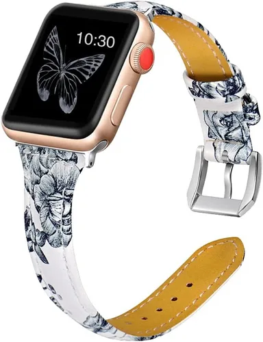 Miniatura 36 de Correa de repuesto compatible con Apple Watch de 1.49, 1.57, 1.65 o 1.73 pulgadas o iWatch Series 6, SE, Series 5, Series 4,Series 3,Series 2,Series