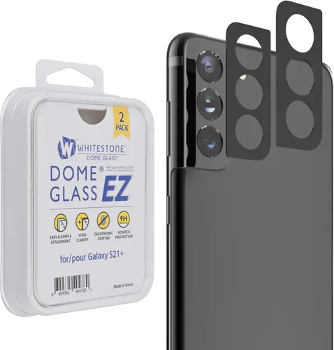 Miniatura 6 de DOME GLASS EZ - Protector de lente de cámara para Samsung Galaxy S21 de Whitestone, paquete de dos