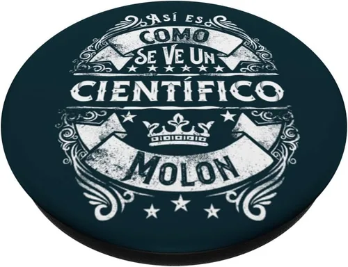 Miniatura 2 de Un Científico Molon Divertido Humor Para Hombre Cientifico PopSockets Intercambiables PopGrip