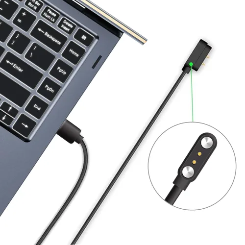 Miniatura 4 de JYUAJOI Cable de carga de repuesto para reloj inteligente H69