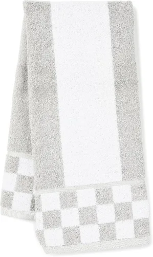 Miniatura 6 de MACKENZIE-CHILDS Toalla de mano, bonita toalla de mano decorativa para baño y cocina, cuadros negros y blancos